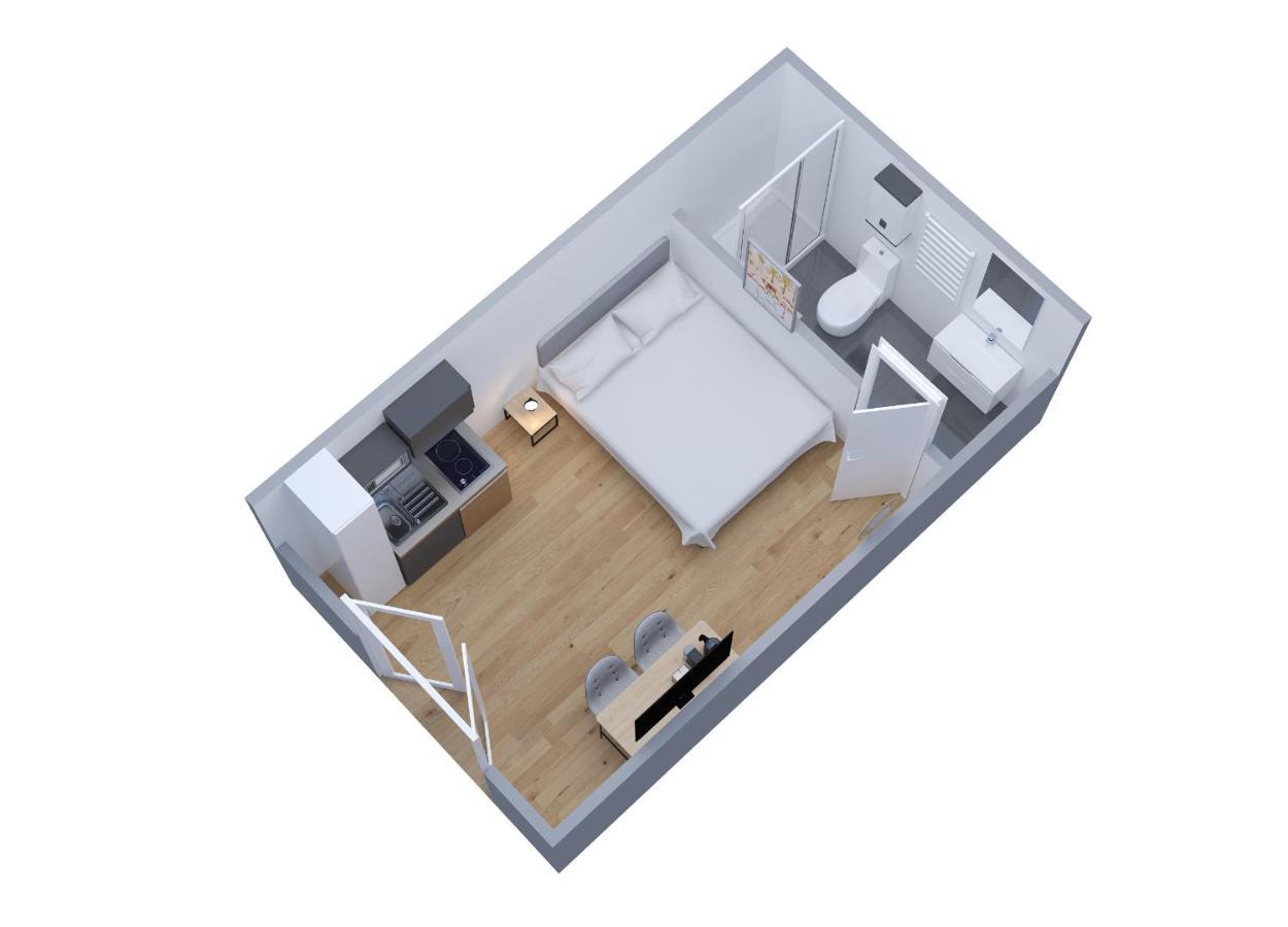 Residence Duguay - Centre Ville - Porte B - Appartements Tout Confort - Neuf - Nouveau 로리앙 외부 사진